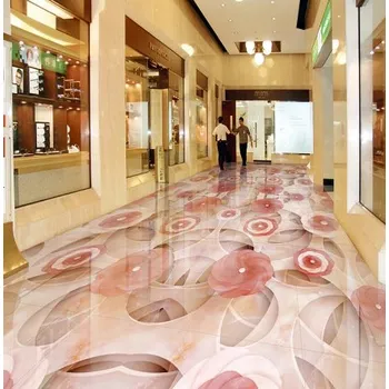 Fototapeta Solution Media 3D tapeta na podlahu - Květinový vzor MU1780