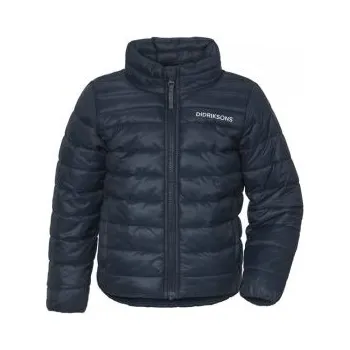 Chlapecká bunda Didriksons Puff JR tmavě modrá 503822-039 vel. 100; Modrá bunda + DÁREK DLE VÝBĚRU!