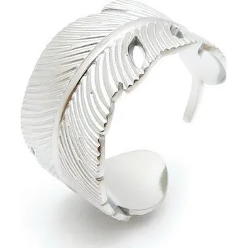 Prsten Šperky4U Ocelový prsten peříčko - velikost 57 - OPR1874-57