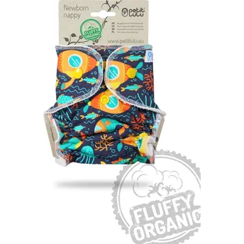 Plenkové kalhoty Petit Lulu s.r.o. Žlutá ponorka - novorozenecká plenka