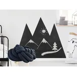 Yokodesign Nálepka na zeď - tabule - Hory