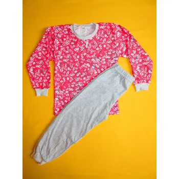 Chlapecké pyžamo Arex, ČR Pyžamo dlouhý rukáv jednobarevné kalhoty 2 Barva: růžová + šedá, Velikost: 128