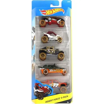 autíčko Hot Wheels Desert Force 5 ks