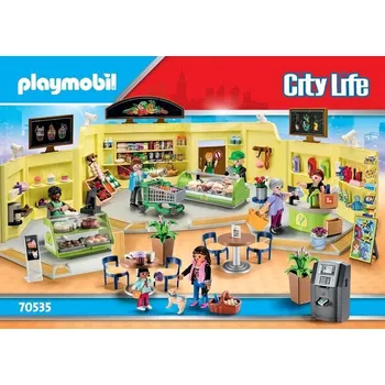 Playmobil 70535 Mega Set Obchodní centrum Stavebnice Playmobil Playmobil 70535 Mega Set Obchodní centrum