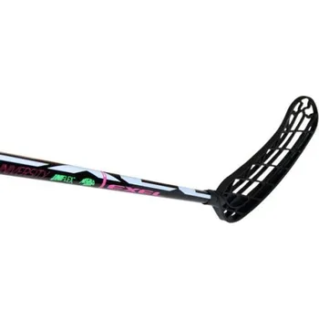 Florbalová hůl EXEL UNIVERSITY UNIFLEX black 101 ROUND - pravá (pravá ruka dole)