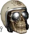Pokladnička Louis Pokladnička lebka s motorkářskou přilbou