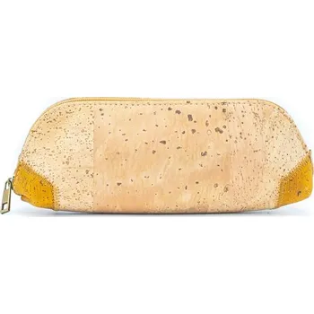 Kabelka Korkové pouzdro na psací potřeby - Žluté