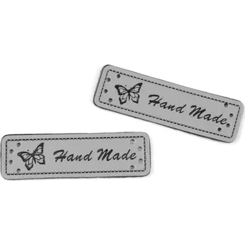 Svatební dekorace Cedulka Handmade - šedá