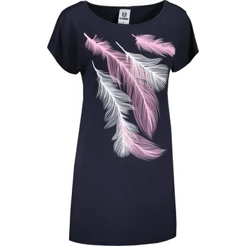 Dámské tričko Dámské prodloužené triko ALTISPORT CARRYOVER ALW112123 NÁMOŘNÍ MODRÁ S