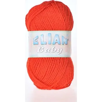 Pletací příze ELIAN BABY 207 červená
