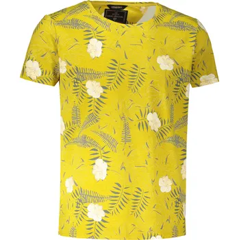 Pánské tričko Pánské triko KIXMI LARRY HOŘČICOVÁ S