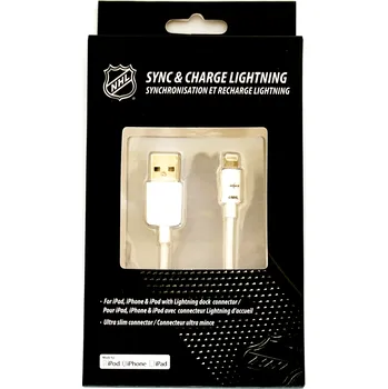 Datový kabel Logiix NHL lightning datový / nabíjecí USB kabel pro iPhone / MFI - Washington Capitals LGX-11222