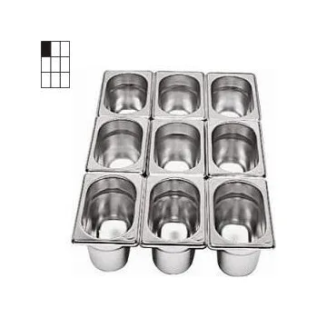 Plech na pečení PGX 7019 100 Gastronádoba plná GN 1/9 nerezová GN 1/9-100