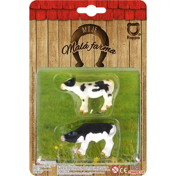 Figurka Rappa Zvířata na farmě - 2 v 1 krávy
