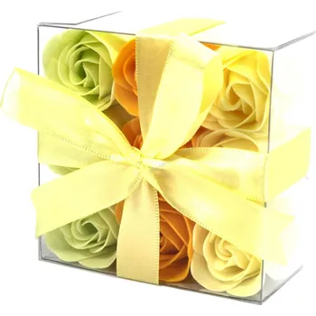 umělá květina Sada 9 Mydlových Květů - Jarní růže