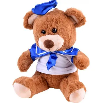 plyšák Plyšový medvídek námořník 30 cm