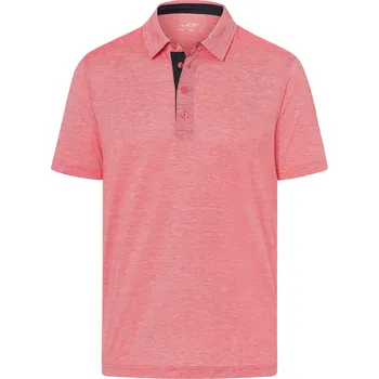 Pánské tričko Pánské triko funkční s límečkem JAMES NICHOLSON JN754 RED/WHITE S