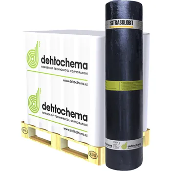 Hydroizolace DEHTOCHEMA-TN Protiradonový pás Extrasklobit PE oxidovaný se skelnou rohoží 4mm (10m²) | cena za m²