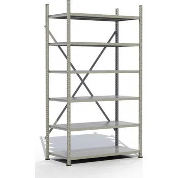 Dílenský regál GASTROZAŘIZENI OZ Regál policový VARY 200 x 100 x 50cm