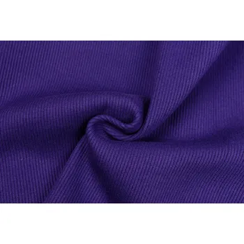 Náplet žebro fialová tmavší 2/2