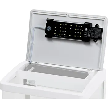 Akvárium Náhradní kryt s LED osvětlením, bílý, pro akvarijní komplet Atman JK-A320, 6 W, 31×21 cm