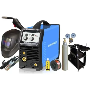 Dílna Kühtreiber MAKin 180 Multi MIG + Hořák 4m + Kukla + plná láhev + vozík + ventil + drát + sep. sprej + kabely