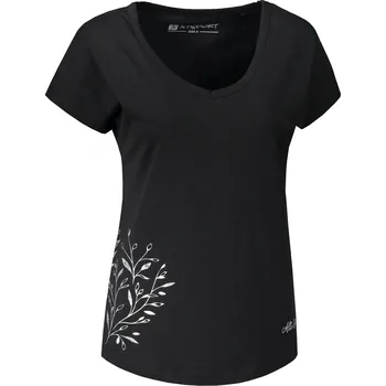 Dámské triko ALTISPORT ECYLA LTST767 ČERNÁ S