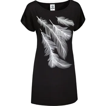 Dámské tričko Dámské prodloužené triko ALTISPORT CARRYOVER ALW112123 ČERNOSTŘÍBRNÁ XS