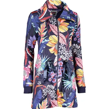 Dámská mikina Dámská prodloužená mikina KIXMI KORTNEY TMAVĚ MODRÁ S