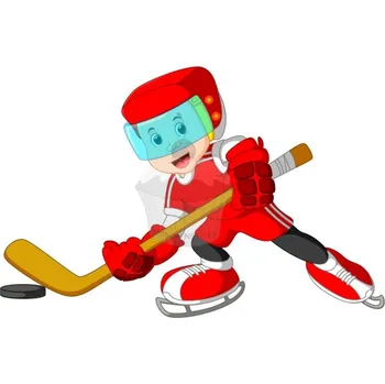 Jedlá dekorace na dort Caketools Jedlý papír "Hokej 9" - A4