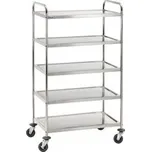Bartscher 300.065 Servírovací/přepravní vozík - 5 polic