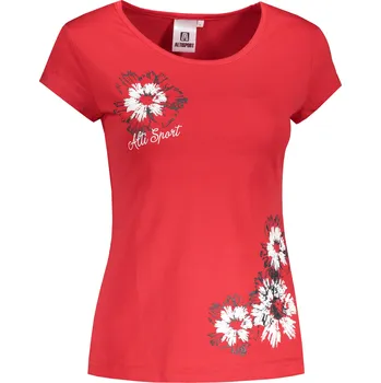 Dámské triko ALTISPORT CARRYOVER ALW016122 ČERVENÁ M