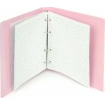 Zápisník Kroužkový zápisník A5, Pastelini, růžová