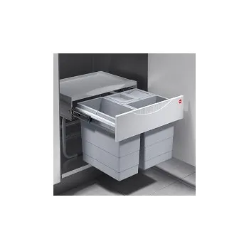 Odpadkový koš Hailo AS Raumspar Tandem S 12/8/8/D - vestavný, odpadkový koš Raumspar Tandem S 3644-73