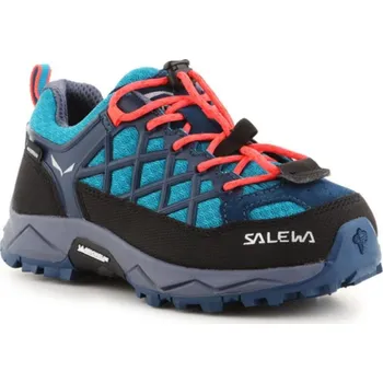 Dívčí polobotky Dětské trekové boty Salewa Wildfire Wp Jr 64009-8641 EU 30