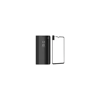 Pouzdro na mobilní telefon Pouzdro Smart Clear View Huawei P30 Lite černé Pouzdro Smart Clear View Huawei P30 Lite černé