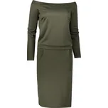 Dámské šaty NUMOCO A225-1 KHAKI S