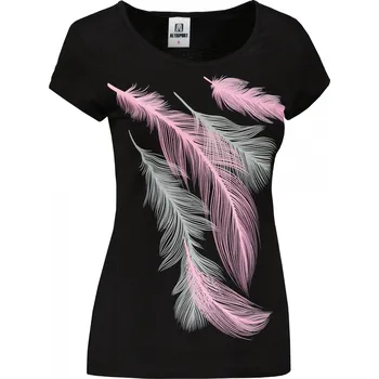 Dámské tričko Dámské triko ALTISPORT CARRYOVER ALW112122 ČERNORŮŽOVÁ XL