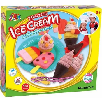 modelína a plastelína Plastelína / modelína typu Play-Doh s vykrajovátky – Zmrzlina