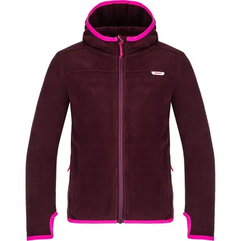 Dívčí oblečení Dívčí svetr LOAP QWARO VÍNOVÁ 112-116