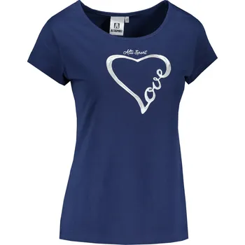 Dámské tričko Dámské triko ALTISPORT ALW066122 PŮLNOČNÍ MODRÁ XS