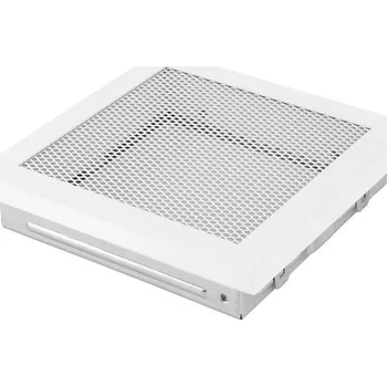 Větrací mřížka Krbová mřížka 16x16 cm, bílá