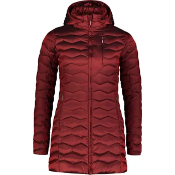 Dámský kabát Nordblanc Shrivel NBWJL6937 granátový červený