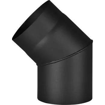 Kouřovod Komínové koleno 45°/130mm/1,5mm Parkanex, kód: HSF25-072