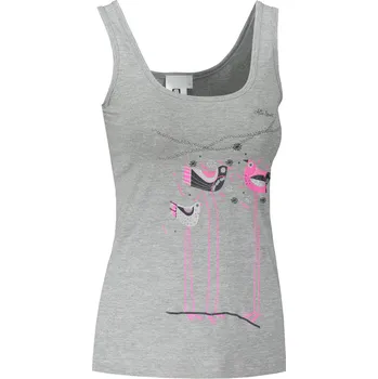 Dámské tílko ALTISPORT CARRYOVER ALW043136 TMAVĚ ŠEDÝ MELÍR XL