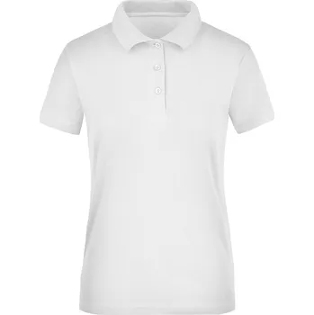 Dámské tričko Dámské triko s límečkem funkční cooldry JAMES NICHOLSON JN197 WHITE XXL