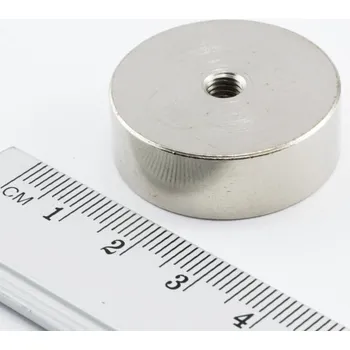 Dekorativní magnet orodian.cz Magnet v pouzdře s vnitřním závitem 29×10 mm