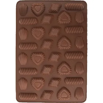 Forma na pečení Orion Silikonová forma pracny mix 32 ks