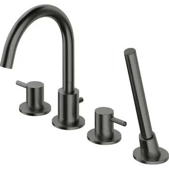 Vodovodní baterie Omnires Y Y1232GR Vanová 4-otvorová baterie, grafit