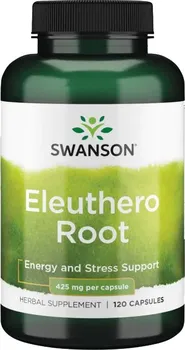 Přírodní produkt Swanson Eleuthero Root 425 mg 120 cps.